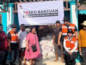PSI Salurkan Bantuan untuk Warga Terdampak Banjir di Langkat