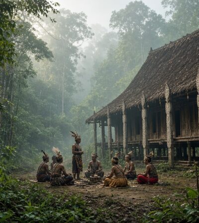 Adil ka Talino Bacuramin ka Saruga Basengat ka Jubata Arti Pepatah Dayak
