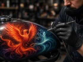 Airbrush Motor Teknik Cara Membuat dan Tips Hasil yang Rapi serta Tahan Lama